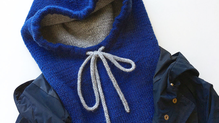 Двухсторонний вязаный капюшон-снуд - Кеннихуд