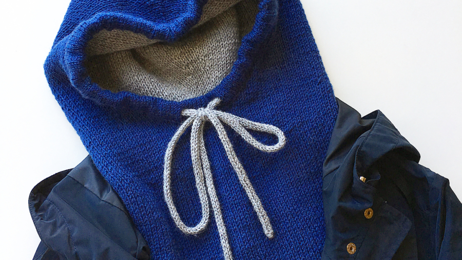 Двухсторонний вязаный капюшон-снуд - Кеннихуд